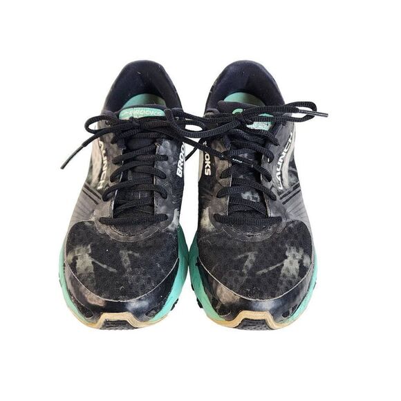 Brooks Women's Black & Mint Launch Size 9.5 Running Sneakers - Picture 5 of 7